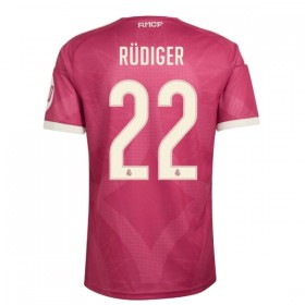 Camisola Real Madrid Rudiger 22 Equipamento 3ª 2026-27 Manga Curta