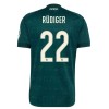 Camisola Real Madrid Rudiger 22 Equipamento Alternativa 2026-27 Manga Curta