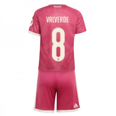 Camisola Real Madrid Valverde 8 Criança Equipamento 3ª 2026-27 Manga Curta