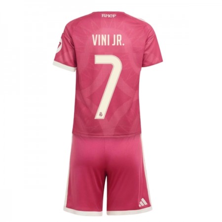 Camisola Real Madrid Vini JR. 7 Criança Equipamento 3ª 2026-27 Manga Curta