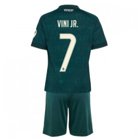 Camisola Real Madrid Vini JR. 7 Criança Equipamento Alternativa 2026-27 Manga Curta