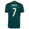 Camisola Real Madrid Vini JR. 7 Equipamento Alternativa 2026-27 Manga Curta
