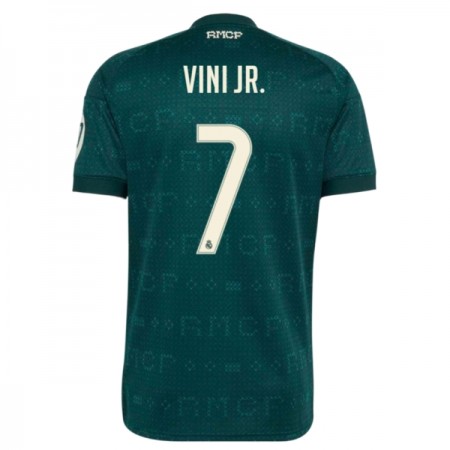 Camisola Real Madrid Vini JR. 7 Equipamento Alternativa 2026-27 Manga Curta