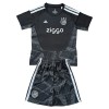 Camisola Ajax Amsterdam Guarda Redes Criança 2026-27 Preta Manga Curta