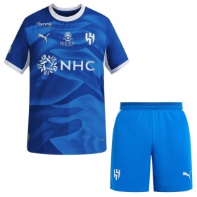 Camisola Al Hilal SFC Criança Equipamento Principal 2026-27 Manga Curta