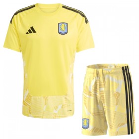 Camisola Aston Villa Guarda Redes Criança Equipamento Principal 2026-27 Manga Curta