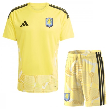 Camisola Aston Villa Guarda Redes Criança Equipamento Principal 2026-27 Manga Curta