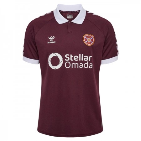 Camisola Heart of Midlothian Equipamento Principal 2026-27 Manga Curta
