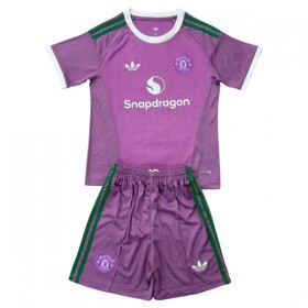 Camisola Manchester United Guarda Redes Criança Equipamento Alternativa 2026-27 Manga Curta