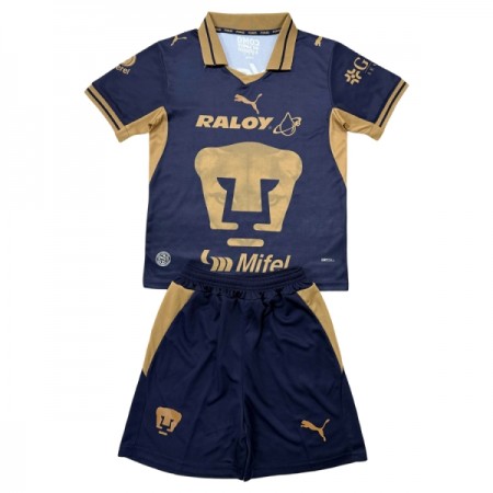 Camisola Pumas UNAM Criança Equipamento Principal 2026-27 Manga Curta
