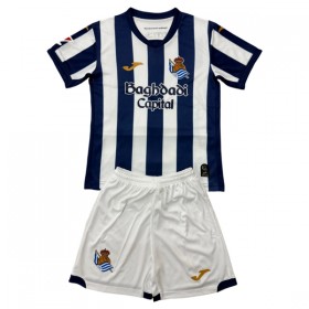 Camisola Real Sociedad Criança Equipamento Principal 2026-27 Manga Curta