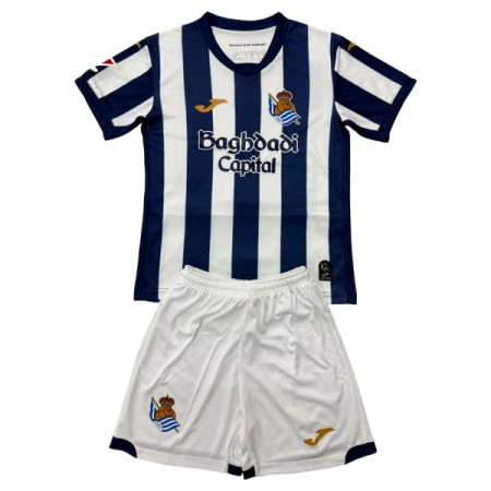 Camisola Real Sociedad Criança Equipamento Principal 2026-27 Manga Curta