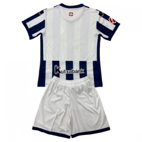 Camisola Real Sociedad Criança Equipamento Principal 2026-27 Manga Curta