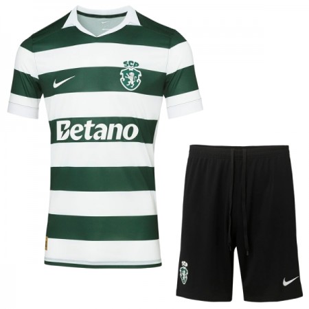 Camisola Sporting CP Criança Equipamento Principal 2026-27 Manga Curta Camisola Sporting CP Criança Equipamento Principal 2026-27 Manga Curta