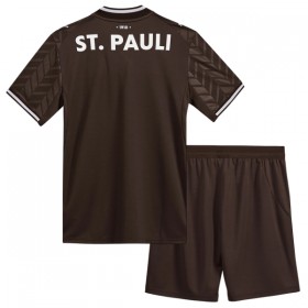 Camisola St Pauli Criança Equipamento Principal 2026-27 Manga Curta