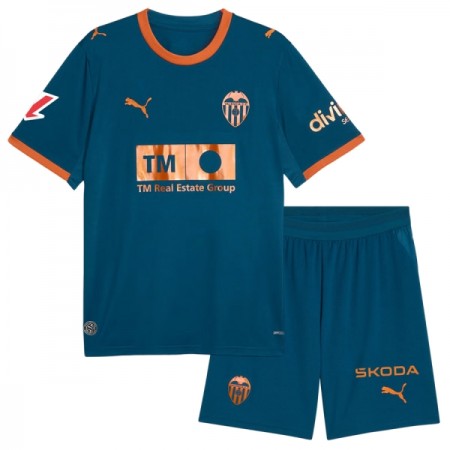 Camisola Valencia CF Criança Equipamento Alternativa 2026-27 Manga Curta