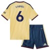 Camisola Arsenal Gabriel 6 Criança Equipamento 3ª 2026-27 Manga Curta
