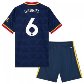 Camisola Arsenal Gabriel 6 Criança Equipamento Alternativa 2026-27 Manga Curta