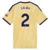 Camisola Arsenal Saliba 2 Equipamento 3ª 2026-27 Manga Curta