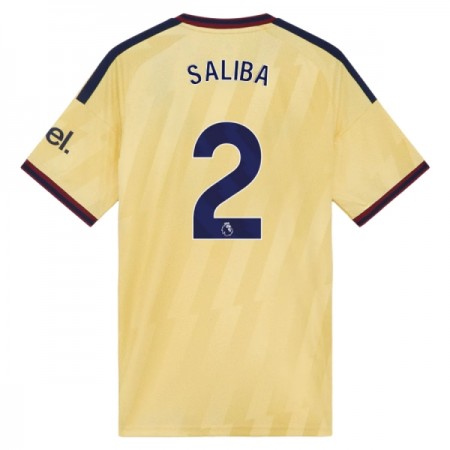 Camisola Arsenal Saliba 2 Equipamento 3ª 2026-27 Manga Curta