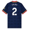 Camisola Arsenal Saliba 2 Equipamento Alternativa 2026-27 Manga Curta
