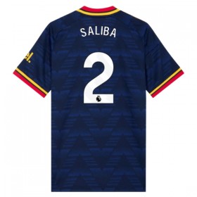 Camisola Arsenal Saliba 2 Equipamento Alternativa 2026-27 Manga Curta