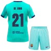 Camisola FC Barcelona Frenkie de Jong 21 Criança Equipamento 3ª 2026-27 Manga Curta