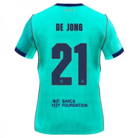 Camisola FC Barcelona Frenkie de Jong 21 Equipamento 3ª 2026-27 Manga Curta