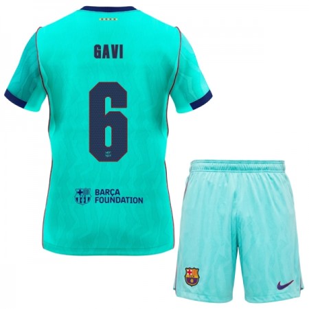 Camisola FC Barcelona Gavi 6 Criança Equipamento 3ª 2026-27 Manga Curta