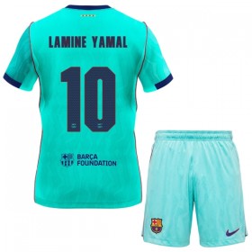 Camisola FC Barcelona Lamine Yamal 10 Criança Equipamento 3ª 2026-27 Manga Curta