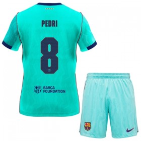 Camisola FC Barcelona Pedri 8 Criança Equipamento 3ª 2026-27 Manga Curta