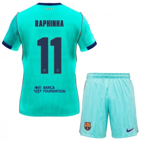 Camisola FC Barcelona Raphinha 11 Criança Equipamento 3ª 2026-27 Manga Curta