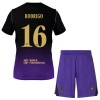 Camisola FC Barcelona Rodrigo 16 Criança Equipamento Alternativa 2026-27 Manga Curta