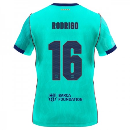 Camisola FC Barcelona Rodrigo 16 Equipamento 3ª 2026-27 Manga Curta