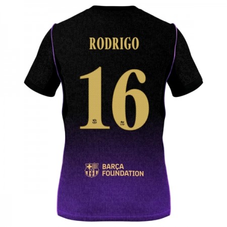 Camisola FC Barcelona Rodrigo 16 Equipamento Alternativa 2026-27 Manga Curta