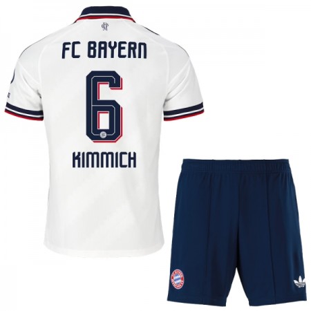 Camisola FC Bayern München Kimmich 6 Criança Equipamento Alternativa 2026-27 Manga Curta