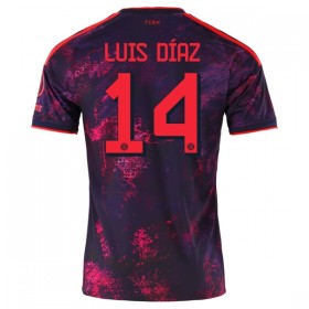 Camisola FC Bayern München Luis Diaz 14 Equipamento 3ª 2026-27 Manga Curta