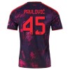 Camisola FC Bayern München Pavlovic 45 Equipamento 3ª 2026-27 Manga Curta