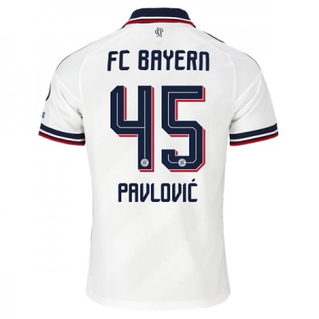Camisola FC Bayern München Pavlovic 45 Equipamento Alternativa 2026-27 Manga Curta