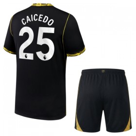 Camisola Chelsea Caicedo 25 Criança Equipamento Alternativa 2026-27 Manga Curta