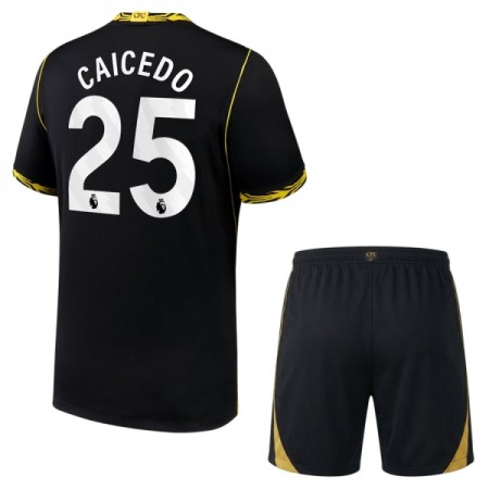 Camisola Chelsea Caicedo 25 Criança Equipamento Alternativa 2026-27 Manga Curta