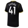 Camisola Chelsea Estevao 41 Equipamento Alternativa 2026-27 Manga Curta
