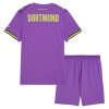 Camisola Borussia Dortmund Criança Equipamento 3ª 2026-27 Manga Curta
