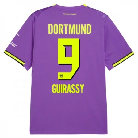 Camisola Borussia Dortmund Guirassy 9 Equipamento 3ª 2026-27 Manga Curta