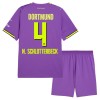 Camisola Borussia Dortmund N. Schlotterbeck 4 Criança Equipamento 3ª 2026-27 Manga Curta