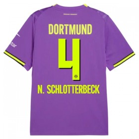 Camisola Borussia Dortmund N. Schlotterbeck 4 Equipamento 3ª 2026-27 Manga Curta