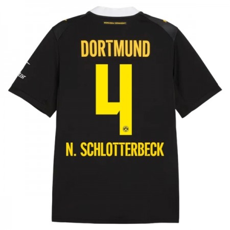 Camisola Borussia Dortmund N. Schlotterbeck 4 Equipamento Alternativa 2026-27 Manga Curta
