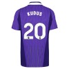 Camisola Tottenham Hotspur Kudus 20 Equipamento 3ª 2026-27 Manga Curta Camisola Tottenham Hotspur Kudus 20 Equipamento 3ª 2026-27 Manga Curta