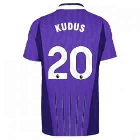 Camisola Tottenham Hotspur Kudus 20 Equipamento 3ª 2026-27 Manga Curta