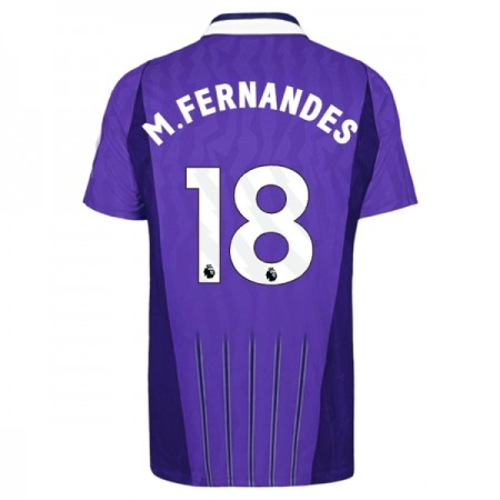 Camisola Tottenham Hotspur M. Fernandes 18 Equipamento 3ª 2026-27 Manga Curta